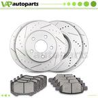 Brake Pads and Rotors Set for Chevrolet HHR SS 2.0L (2009–2010) Drilled