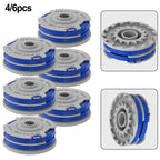 Trimmer Spool Line 1 65mm for Flymo Power Trim 500 (4PCS)