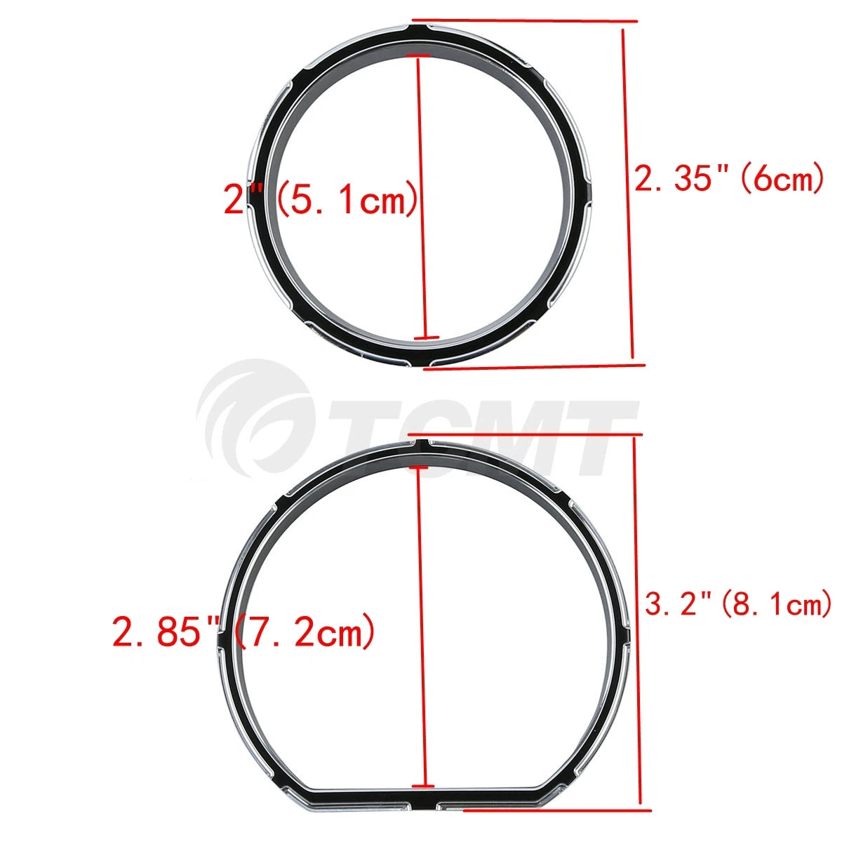 Gauge Bezel Kit for Harley Electra Glide, Street Glide, Road Glide (2014–2024)