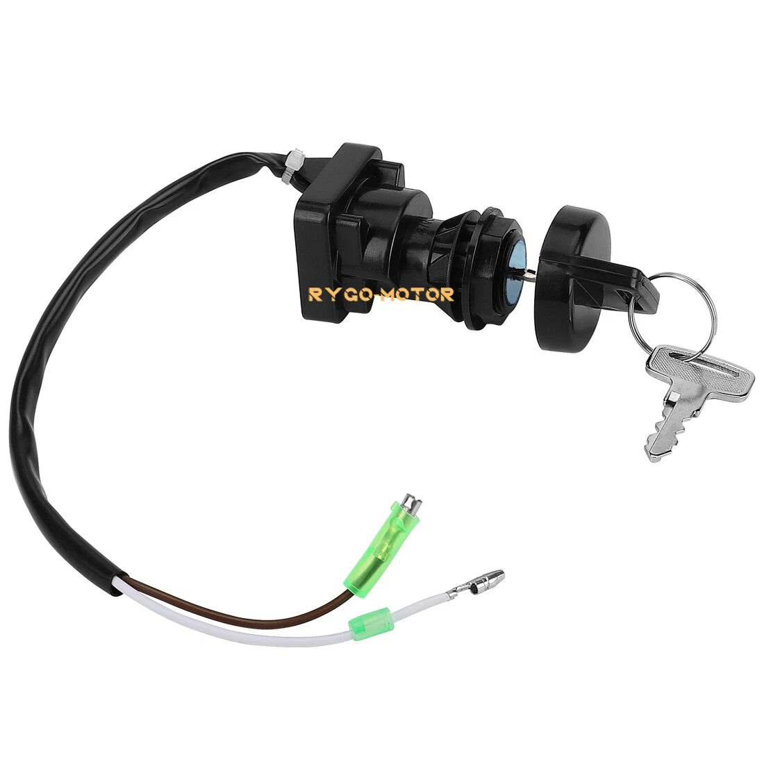 Ignition Key Switch for Kawasaki Bayou 300 KLF300 (1988–2003) Bayou 400 (1993–1999)