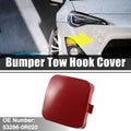 Tow Hook Cover Cap for Toyota RAV4 (2013–2018) - Red
