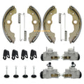 Front Brake Wheel Cylinders & Shoes for Honda FourTrax 350 TRX350 (1986–1987)