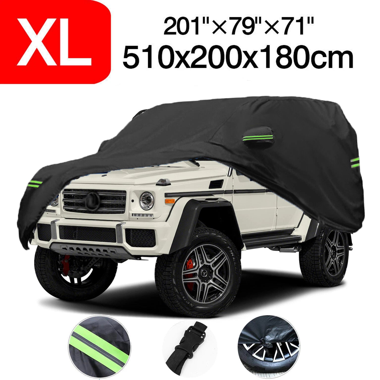 Full SUV Car Cover for Neverland (Waterproof, All Weather, Dust Resistant)