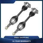 2X 4WD Front CV Axle for Chevy Silverado 1500, Suburban, GMC Yukon XL (2007–2014)