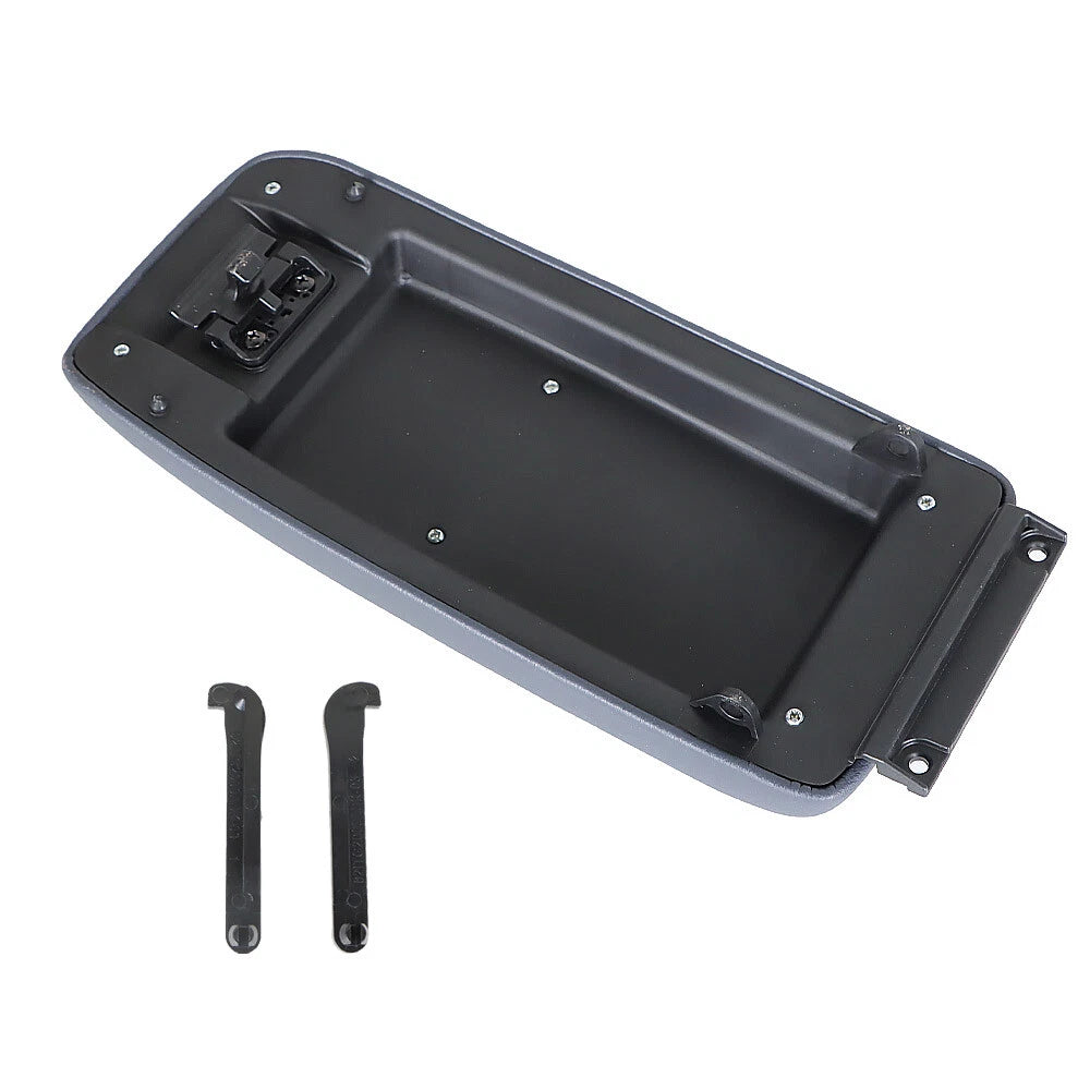 Center Console Lid for Toyota Tacoma 1995–2000, 4Runner 1996–1998 Dark Gray