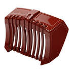 Oil Cooler Cover for Harley Electra Glide 2017-2023 Pearl Red & Dark Alloy
