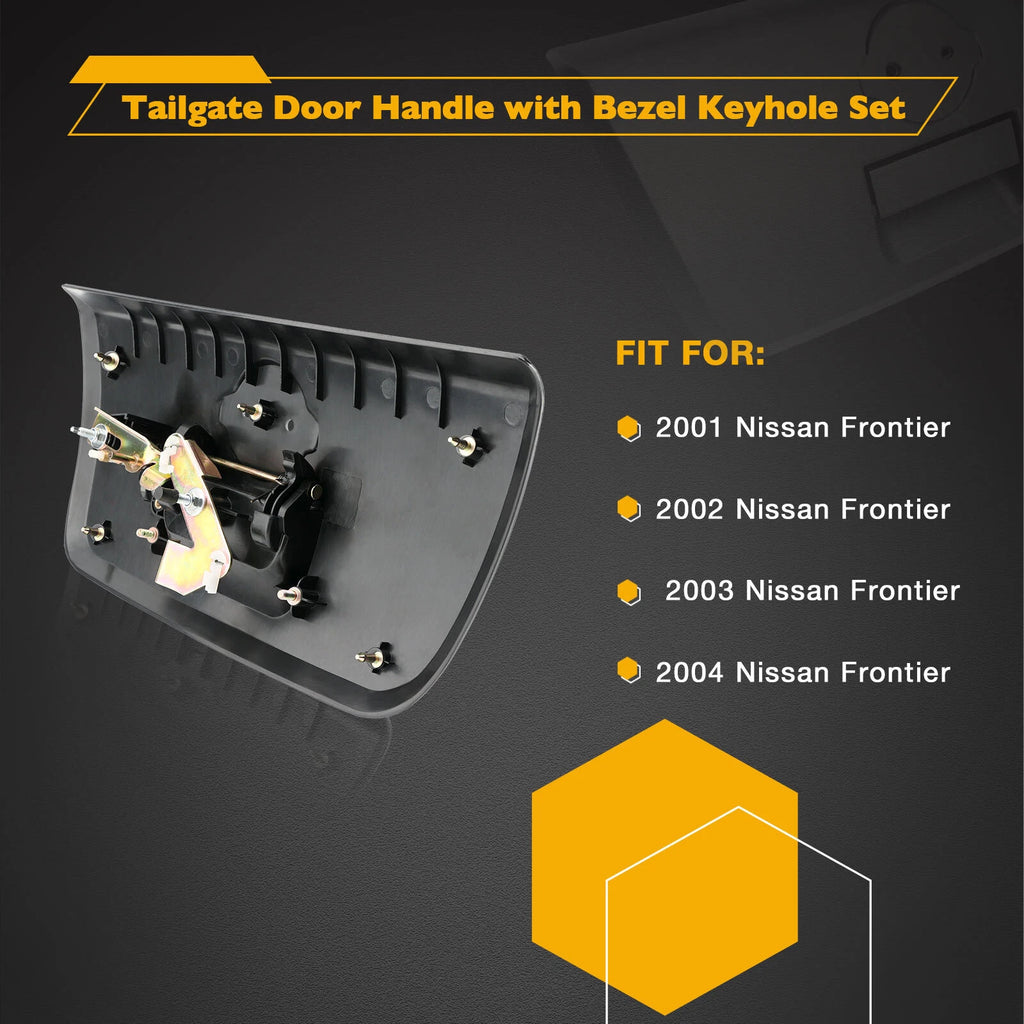 Exterior Tailgate Door Handle for Nissan Frontier (2001–2004) 90606-8Z400
