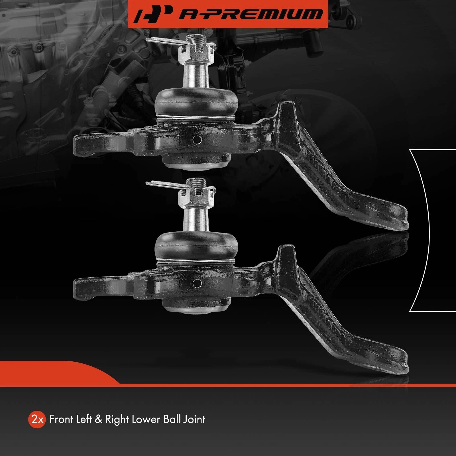 Front Lower Suspension Ball Joint Kit for Toyota Sequoia Tundra (2003–2003)
