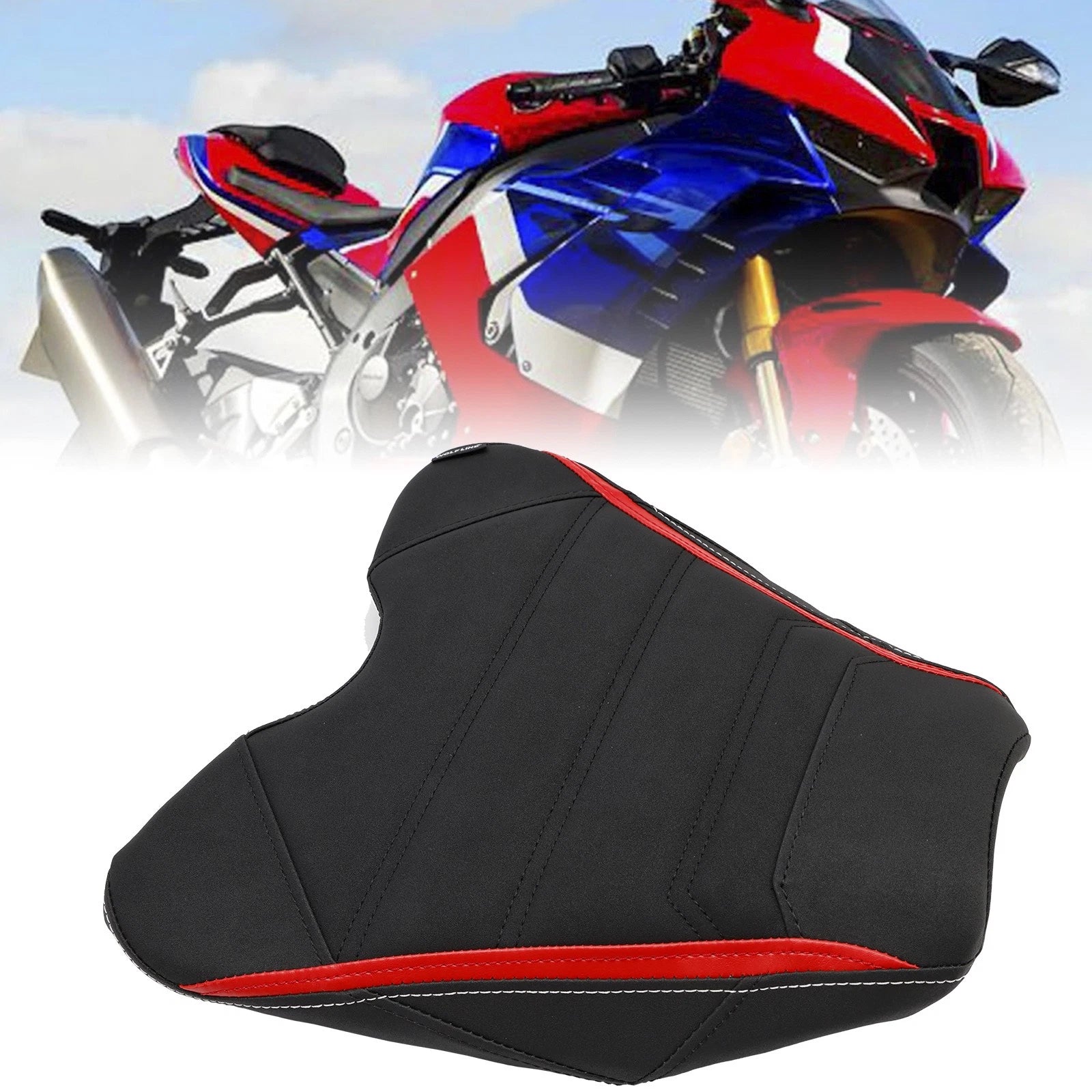 Front Driver Raider Seat Pillion Saddle Red for Honda CBR1000RR-R (2020–2023)