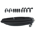 8AN Braided Oil Fuel Hose Line for Universal Applications (20 Feet)