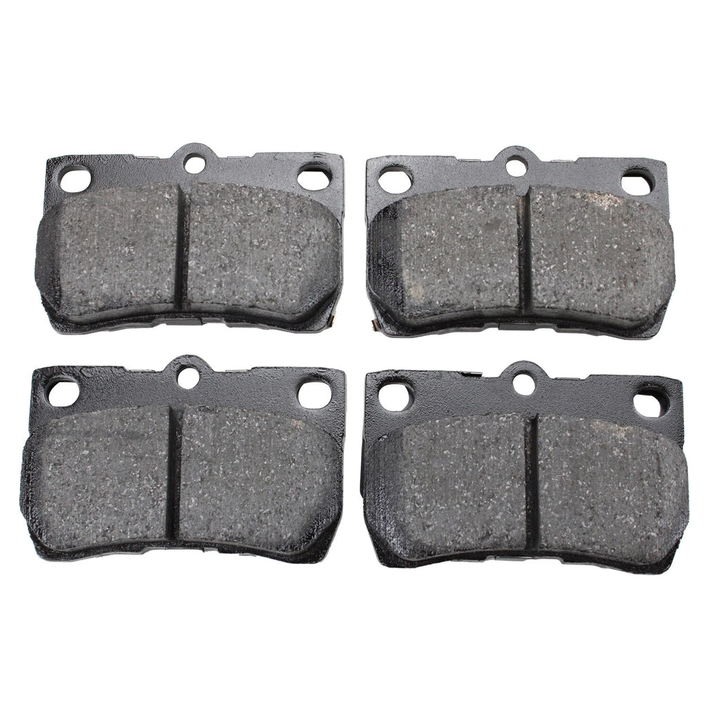 Set of 4 Rear Disc Brake Pads for Lexus GS350 GS430 GS460 IS250 (Akebono ACT1113)