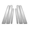 6Pc Chrome Pillar Post Covers for 94-01 Bmw 750 I.L - Upgrade Your Auto P1120
