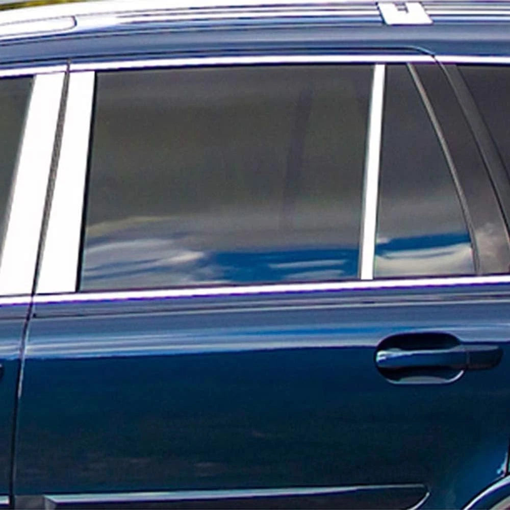 Luxury FX Stainless Steel Pillar Post Trim 6pc for Volvo XC90 (2007–2014)