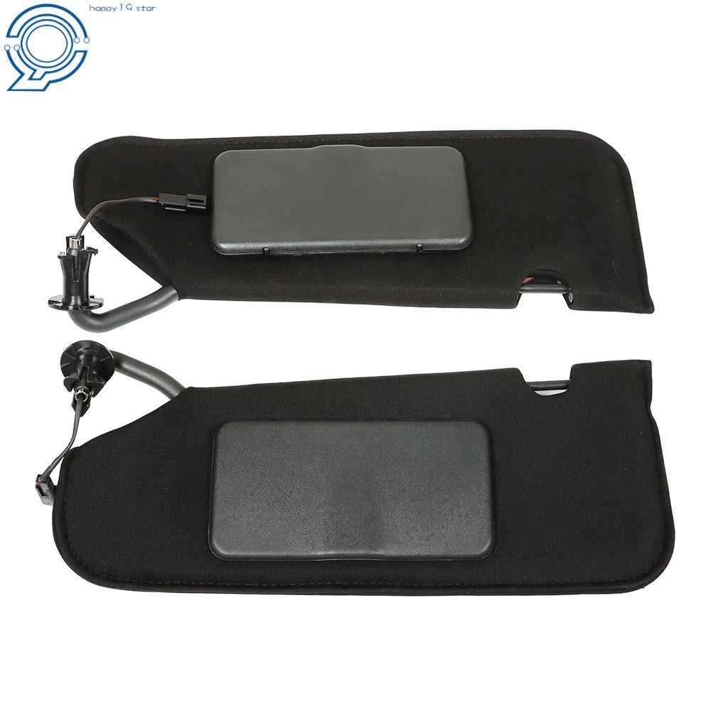 Sun Visor Vanity Mirror for Corvette C6 (2005-2013) Black