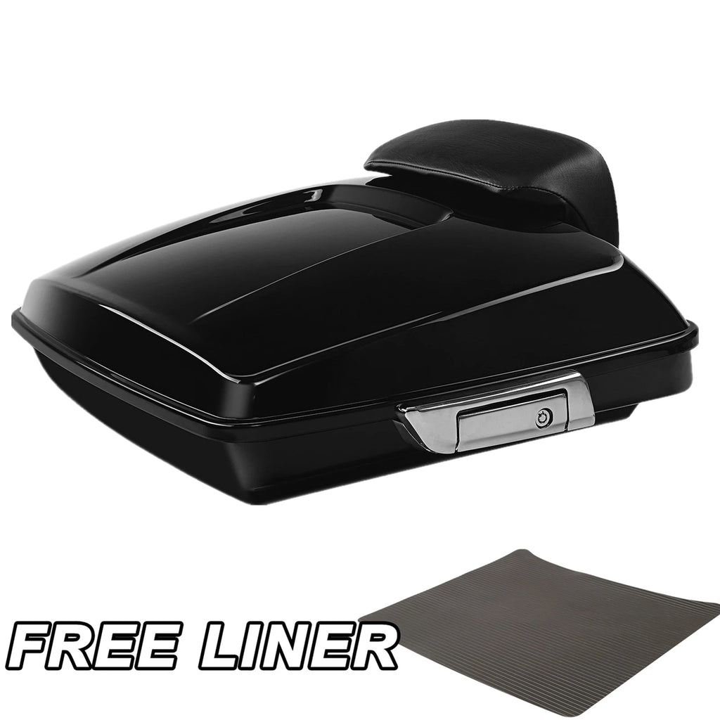 Razor Trunk Mount Rack Backrest Pad for Harley Road Glide King (1997–2008)