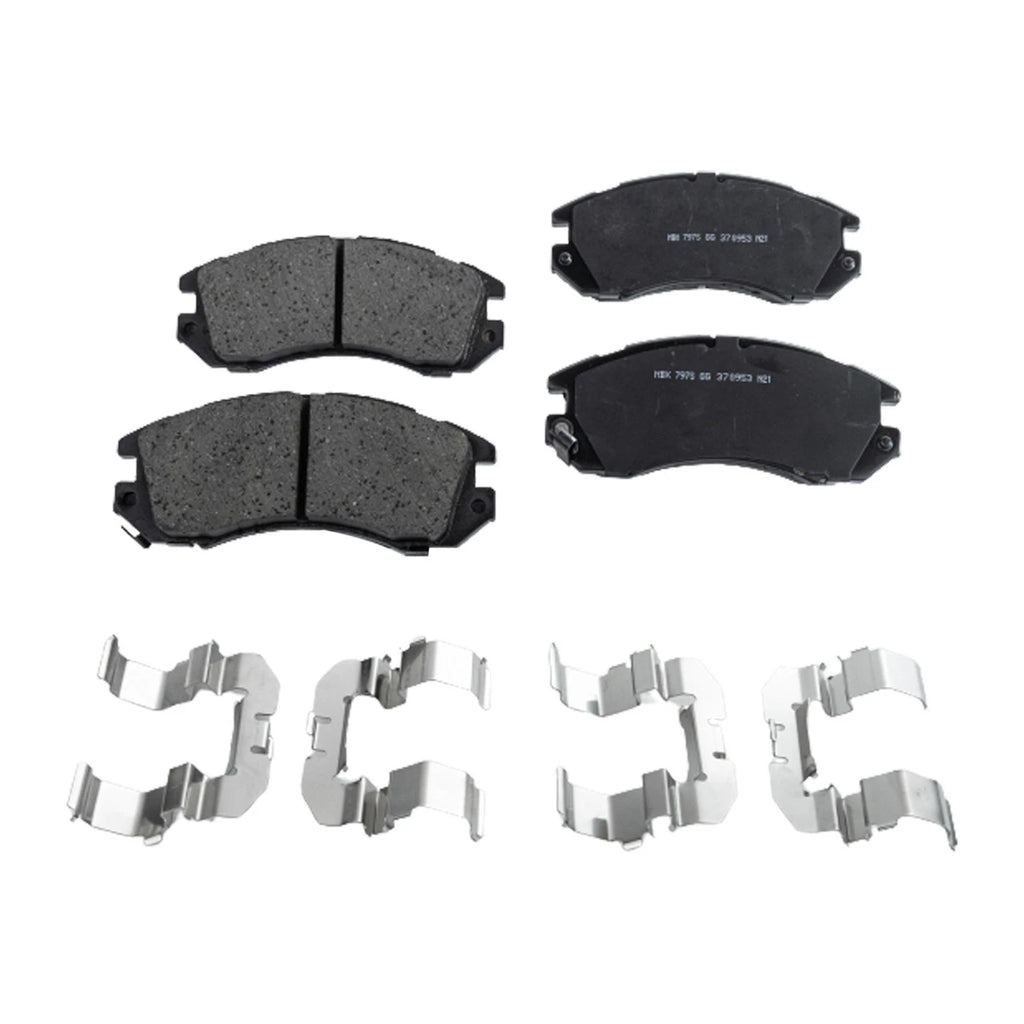 Set of 4 Ceramic Brake Pads for Subaru Legacy (1990–1996)