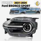 Left Driver Projector Headlight for Ford Bronco Sport (2021–2024)