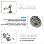 316 Stainless Steel Deck Door Latch Lock for Boat (Polished)