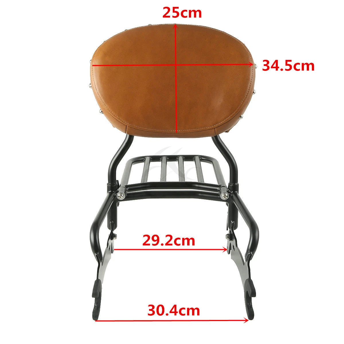 Sissy Bar Luggage Rack Mount Spools for Indian Chief Classic (2014–2018)