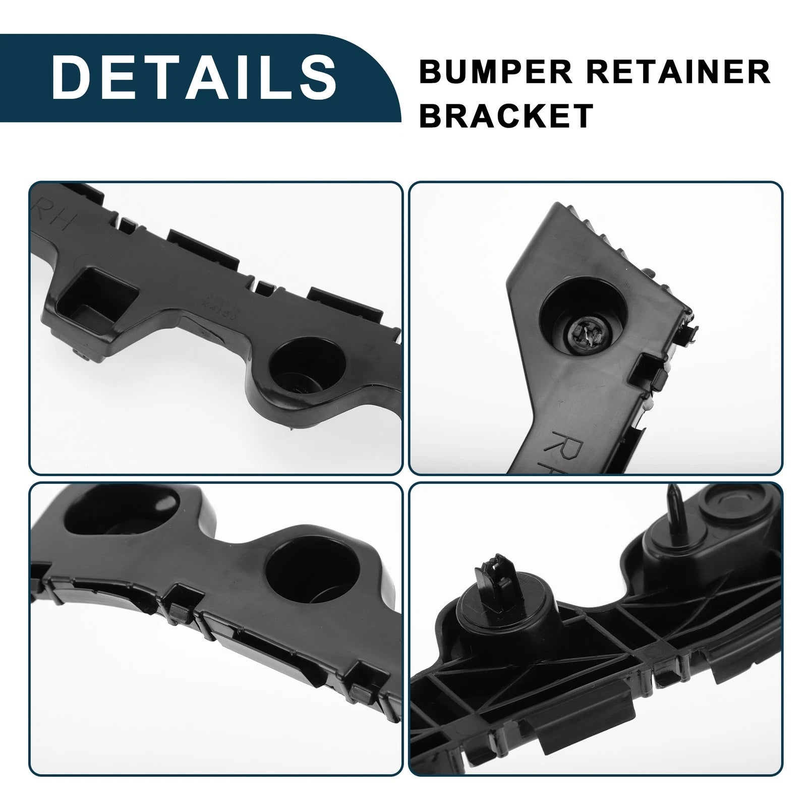 Right Rear Bumper Retainer Bracket No.KD53502H1A for Mazda CX-5 (2013–2016)