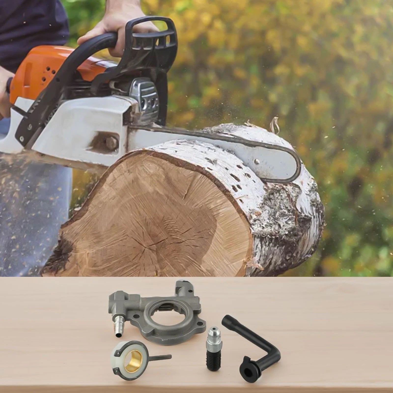 Oil Distribution Enhancement Chain Saw Pump for MS240 (2004–2009)