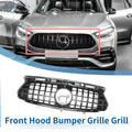 Front Bumper Grille for Mercedes-Benz GLA-Class AMG Body Styling Black