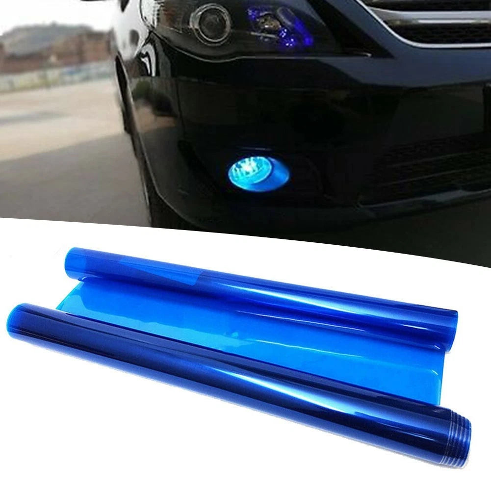 Blue Tint Vinyl Film for Headlight Taillight Fog Light (12"x48")