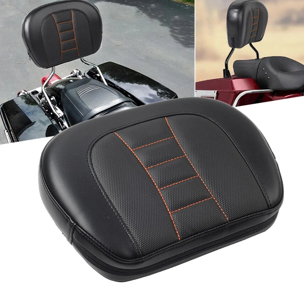 Sissy Bar Passenger Backrest Pad for Harley Touring Road King (1997–2023)