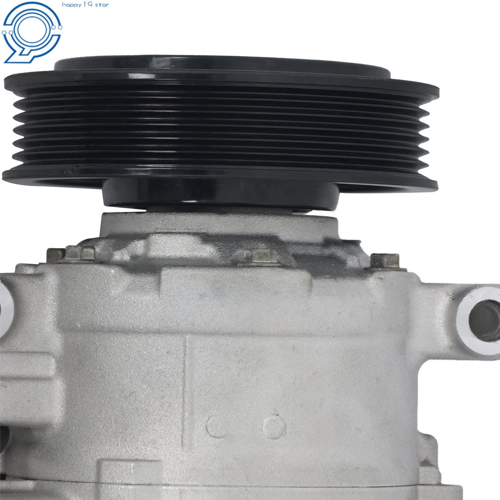 A/C Compressor with 6-Groove Pulley for Audi A6 A6 Quattro Q5 S4 (2005–2018)