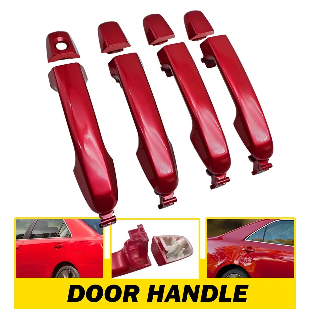 Set of 4 Exterior Door Handles for Toyota Camry (2012–2017)