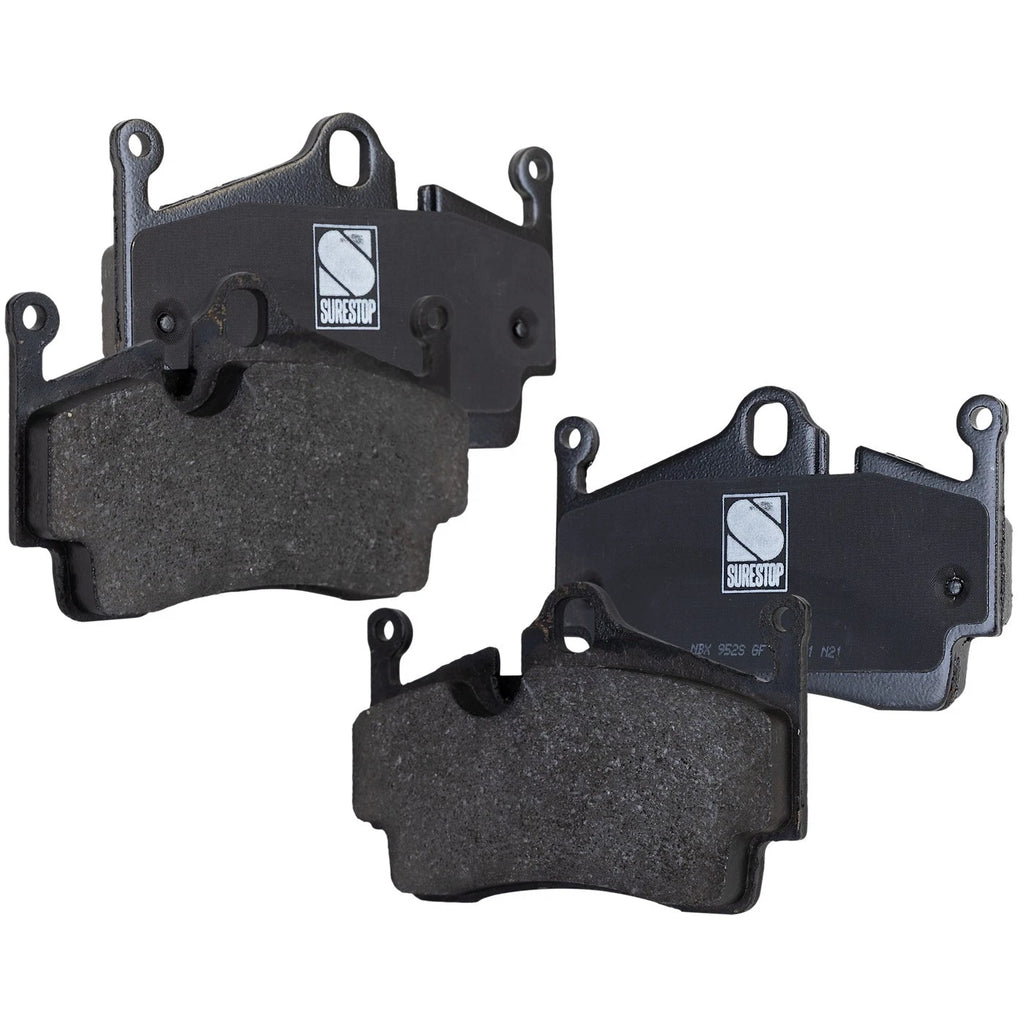 Set of Rear NAO Brake Pads for Porsche Boxster (2005–2016)