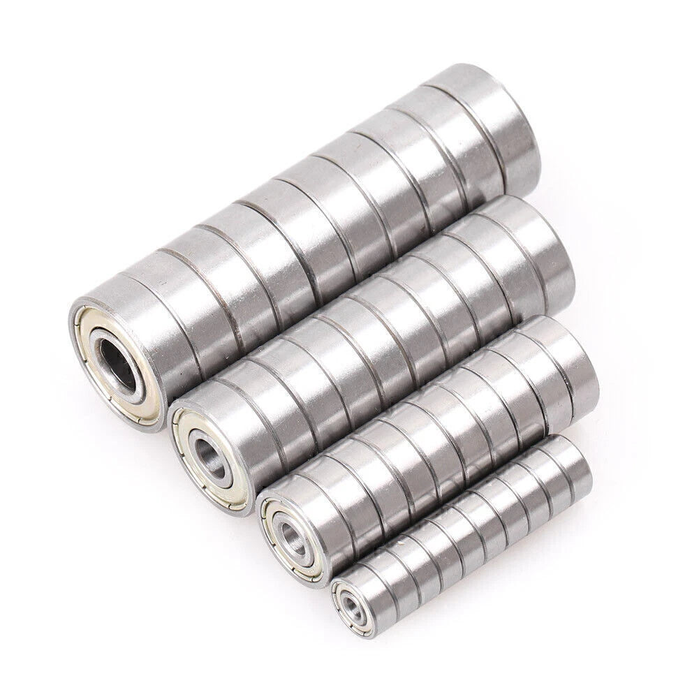 10pcs 626ZZ 608ZZ 623ZZ 625ZZ Mini Deep Groove Flanged Ball Bearings