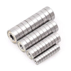 10pcs 626ZZ 608ZZ 623ZZ 625ZZ Mini Deep Groove Flanged Ball Bearings