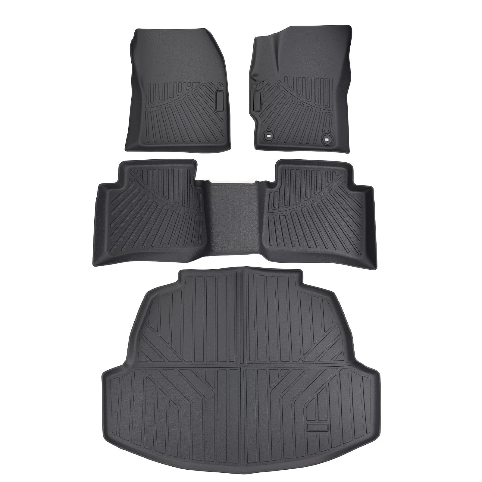 Set of 4 Carpet Floor Mats & Cargo Liner for Toyota Corolla Sedan (2020–2025)