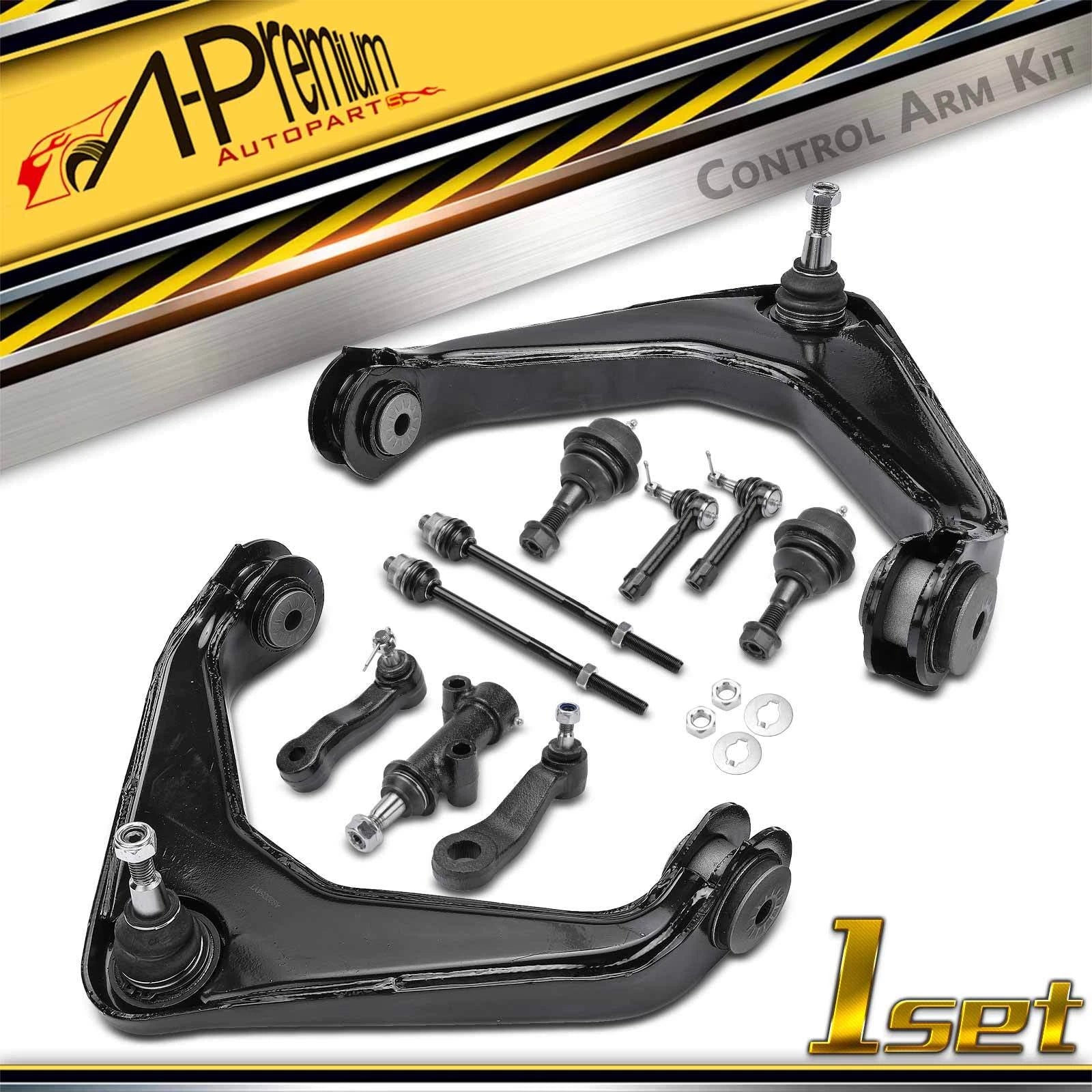 11x Front Control Arm Ball Joint Tie Rod for Chevrolet Silverado 2500 (2001–2007)