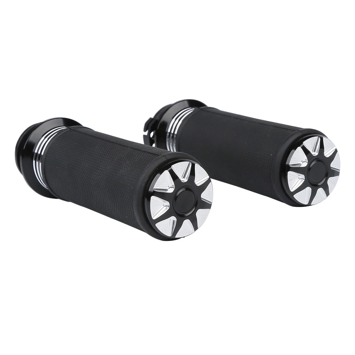 CNC 1" 25mm Handlebar Hand Grips for Harley Dyna FXD FXDB FXDF (1996–2017)