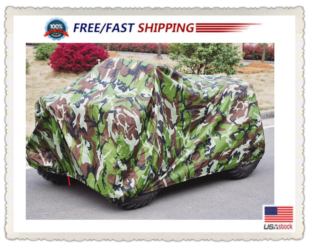 ATV Cover Waterproof UV Rain Dust Protector Universal