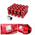 20Pcs M12x1.5 Closed End Bulge Acorn Lug Nuts for Universal Fit (All Years)