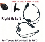 2Pcs ABS Wheel Speed Sensor 8954242050 8954342050 for Toyota RAV4 (2013–2018)