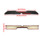 Matte Black Roof Spoiler for Dodge Ram 1500 (2019–2023)