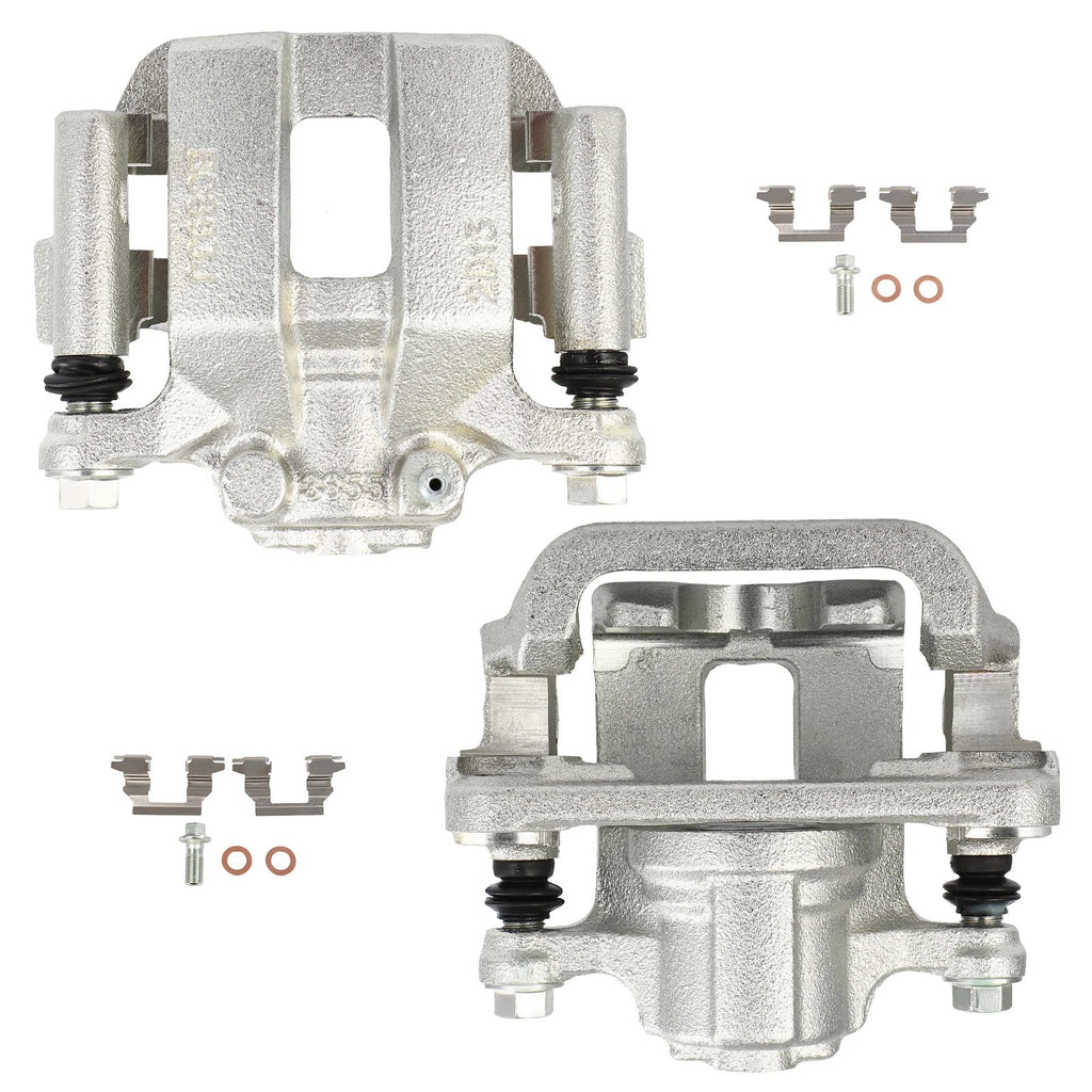 Set of 2 Rear Brake Calipers for Nissan Leaf, Rogue