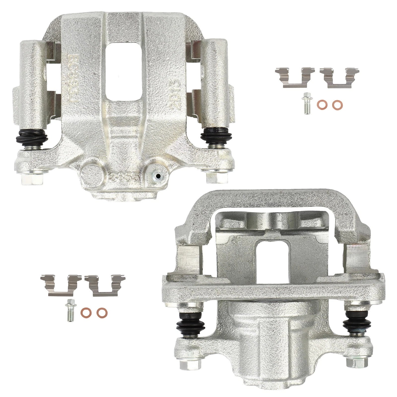 Set of 2 Rear Brake Calipers for Nissan Leaf, Rogue