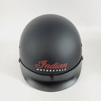 Matte Black DOT Half Helmet for Indian Motorcycle (Extra Small) 286436701