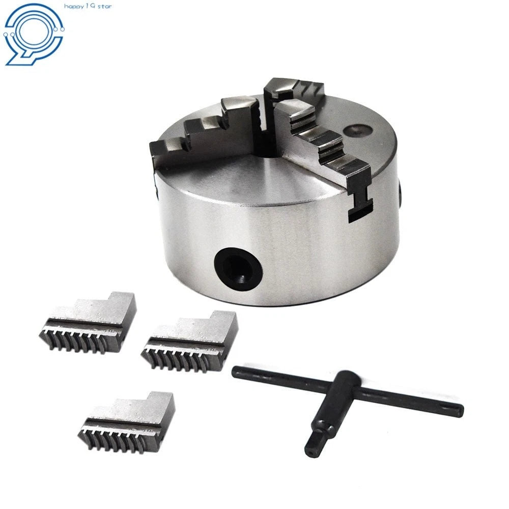 3-Jaw Self Centering Lathe Chuck for CNC Drilling Milling Machine