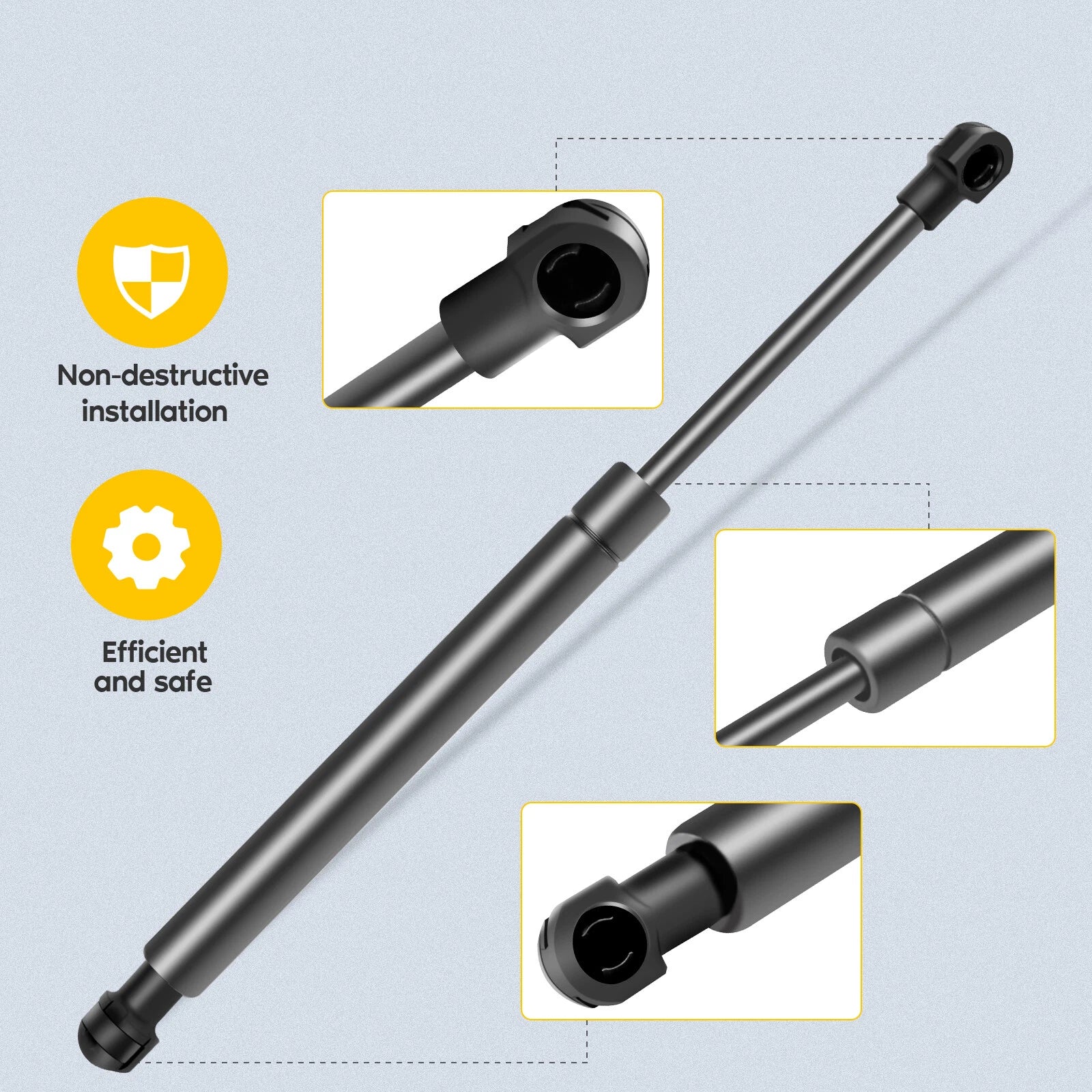 2X Hood Lift Supports for BMW X5 E53 (2000–2006)
