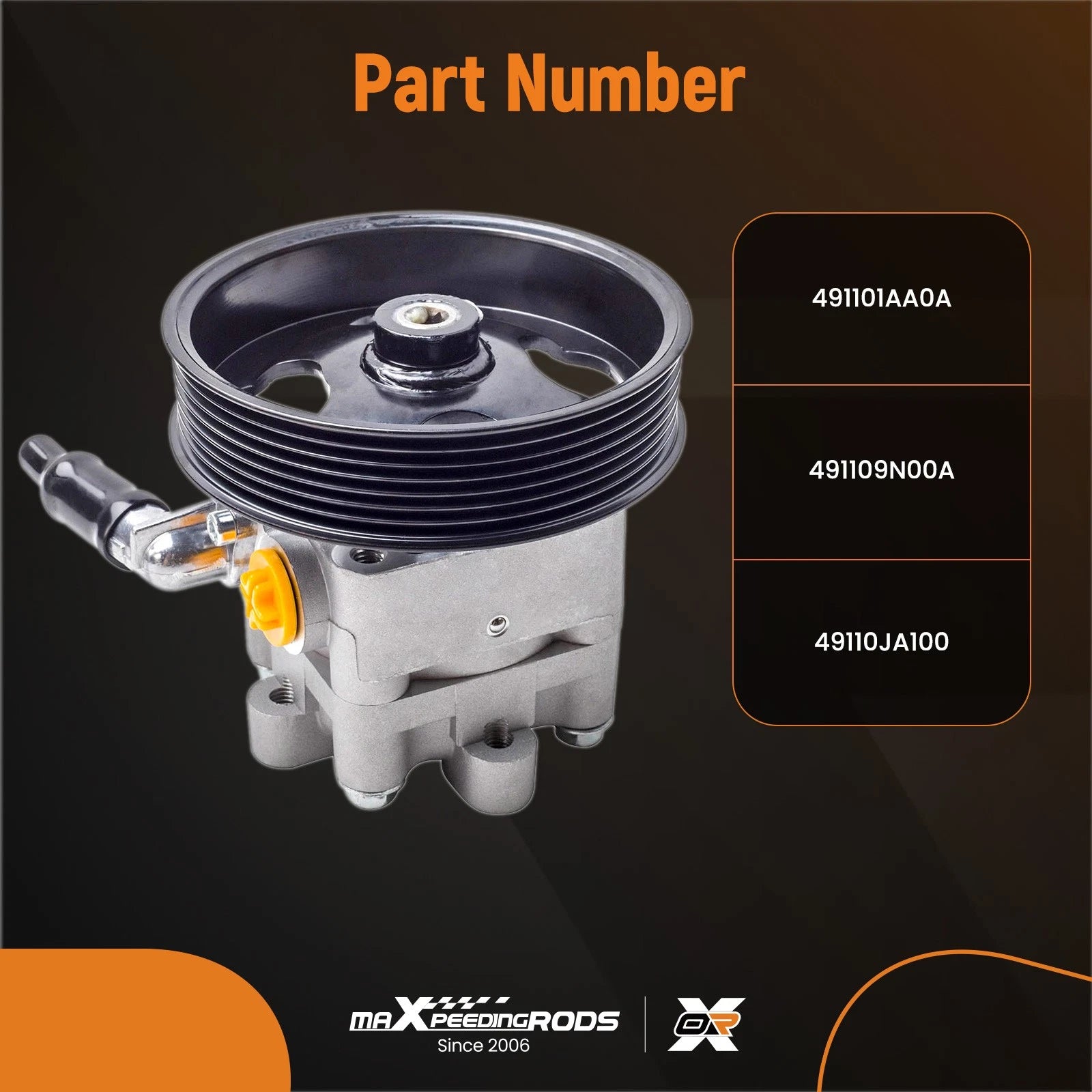 Power Steering Pump for Nissan Altima and Maxima (2007–2012)