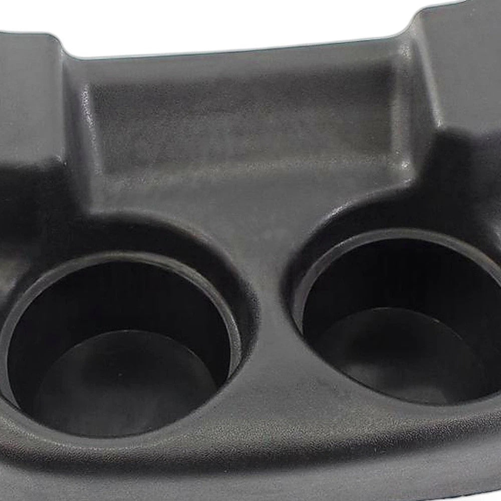 Cup Holder Insert Mat for Ford F150 F250 F350 (Black)