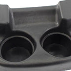 Cup Holder Insert Mat for Ford F150 F250 F350 (Black)