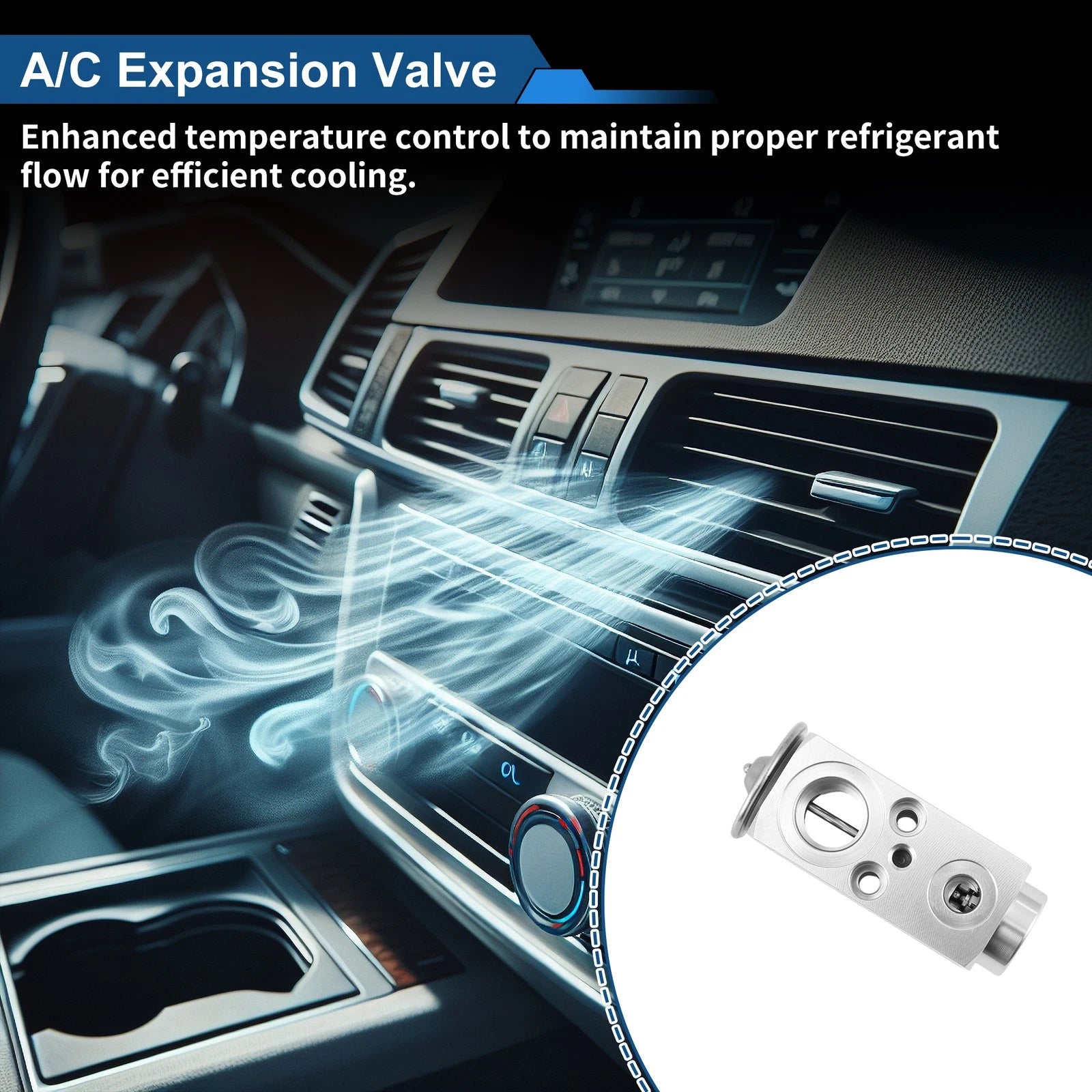 A/C Expansion Valve for Mercedes-Benz W205 C300 (2015–2016) No. 39553