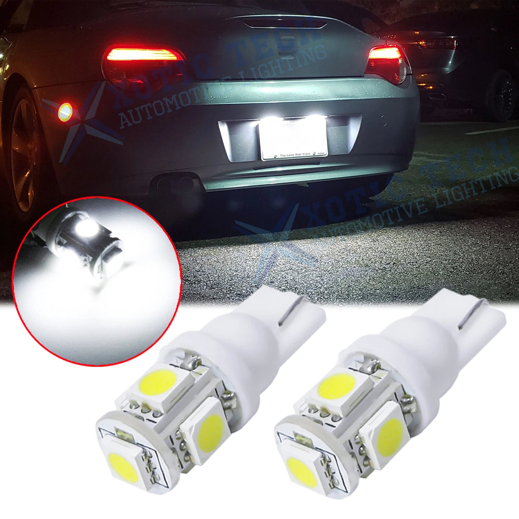 White LED Interior Lights Reverse Package Kit for Honda Accord (2013-2017)